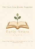 The First Few Weeks Together cover