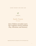 Early Years Studio — How Children Actually Learn