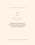 Early Years Studio — Bilingual and Multilingual Homes